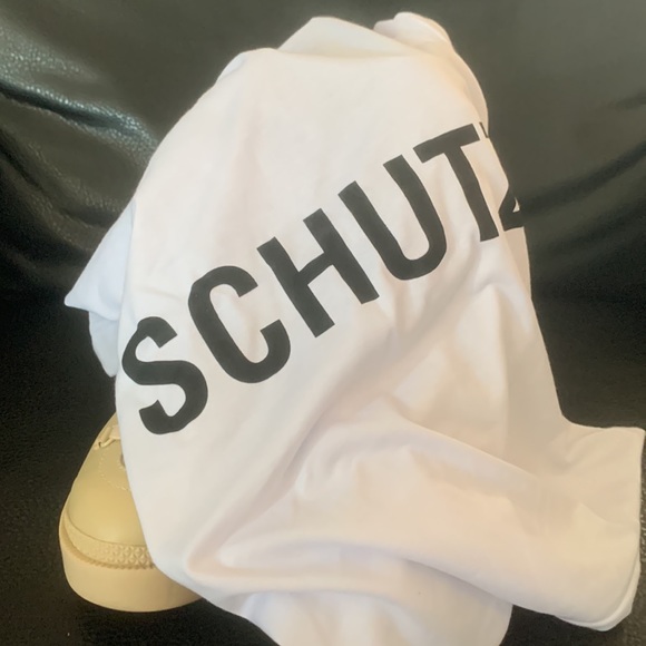 SCHUTZ beige combat boots - Picture 9 of 9